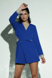 Majesty Blazer Dress with Crystal Detailing