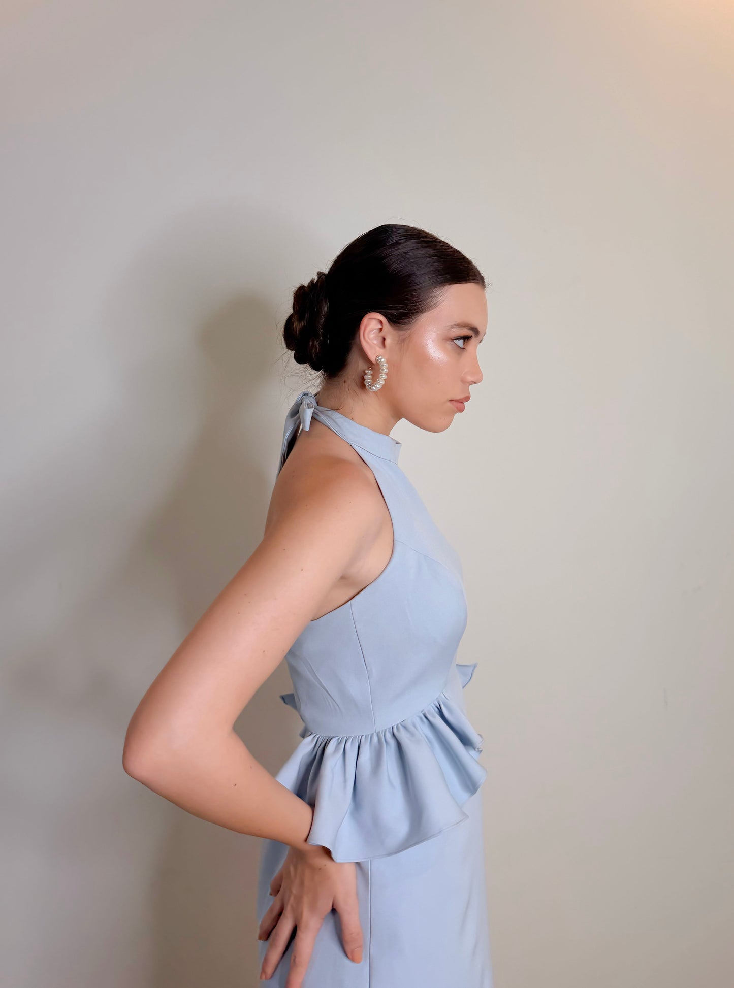 Liore - Halter Embellished Dress