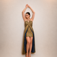 MOONLIT- GOLD DRESS