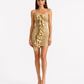 Eternity - Strapless mini dress with ruffle detail