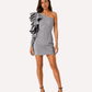 Celeste-Ruffle Sheath Dress