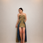 MOONLIT- GOLD DRESS