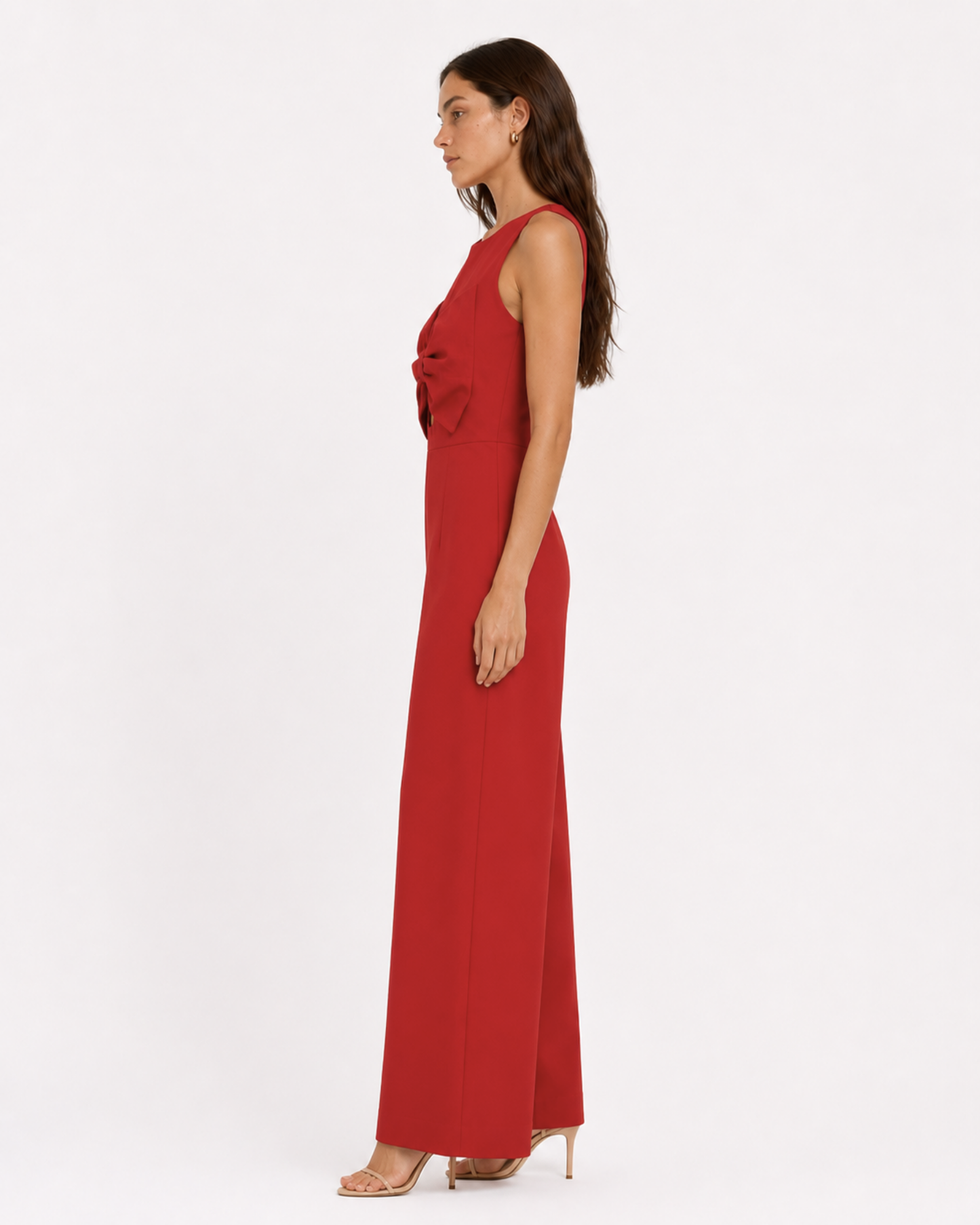 Juliette - Bow Front Jumpsuit