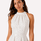 Iris - Polka dot midi dress