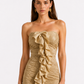Eternity - Strapless mini dress with ruffle detail