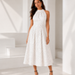 Iris - Polka dot midi dress