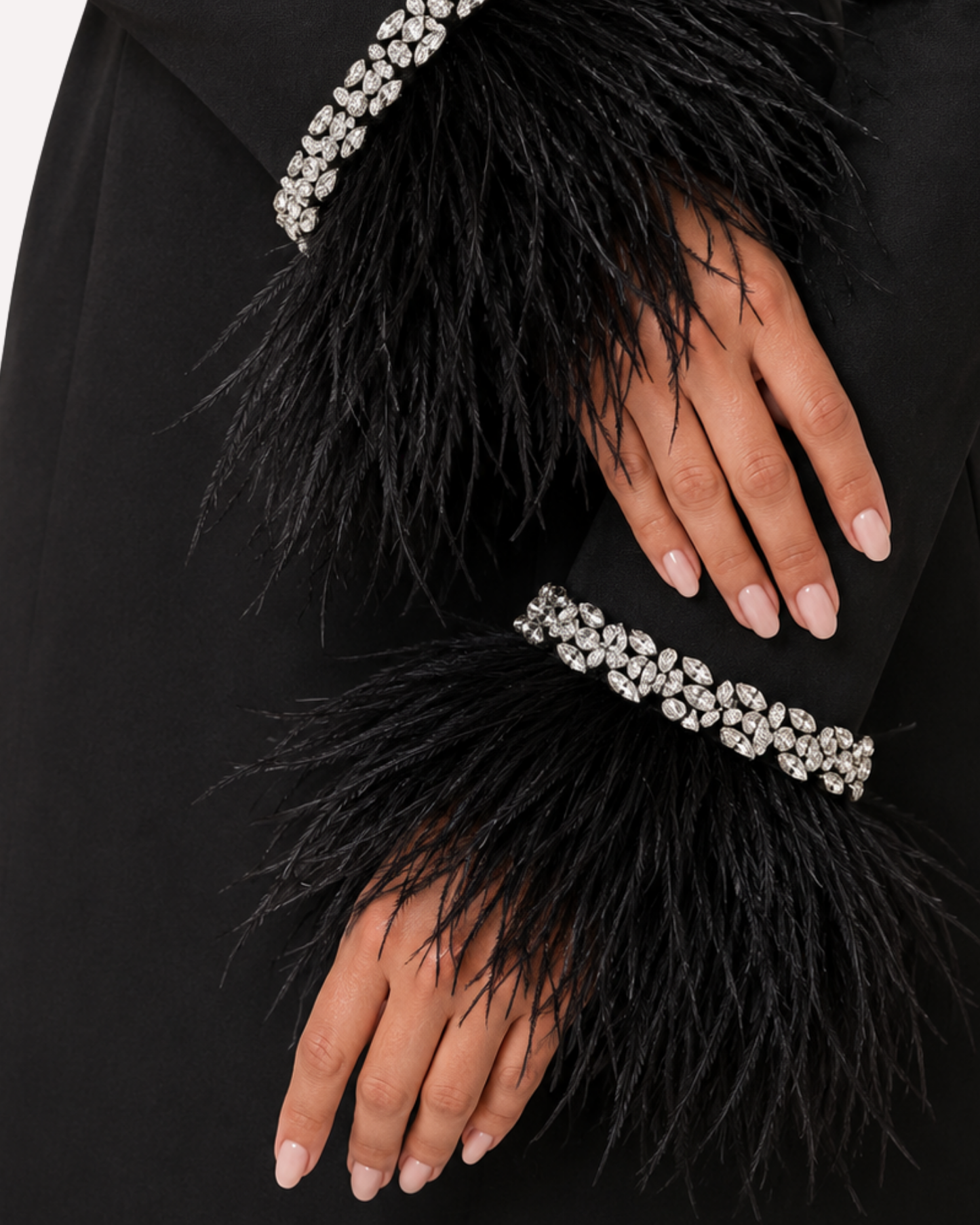 Celeste - Midnight embellished dress