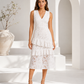 Sophie - Ivoire Lace Midi Dress