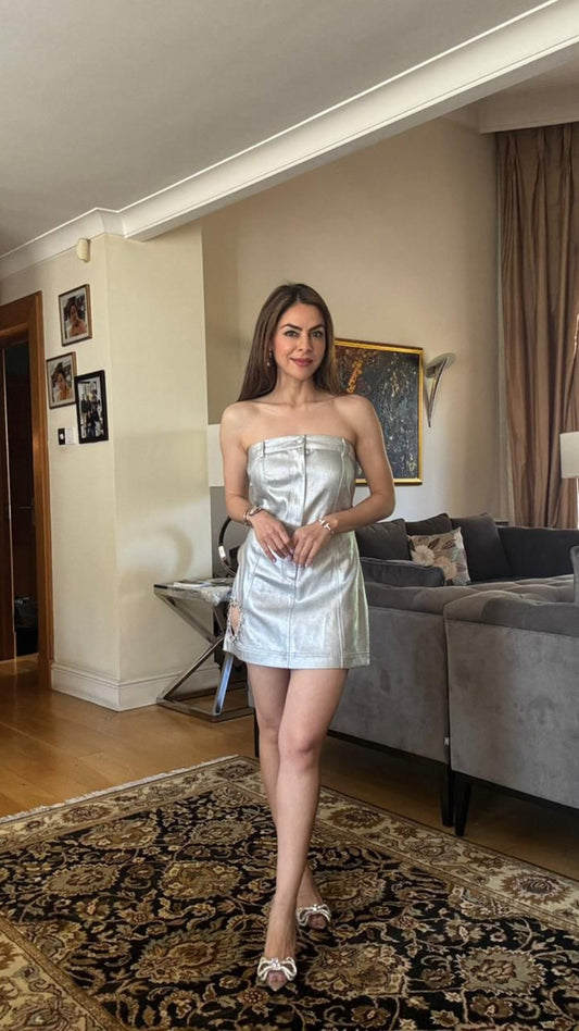 Argent - Cutout Mini Dress