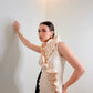 Solenne - Ivoire Sculpted Ruffle Mini Dress