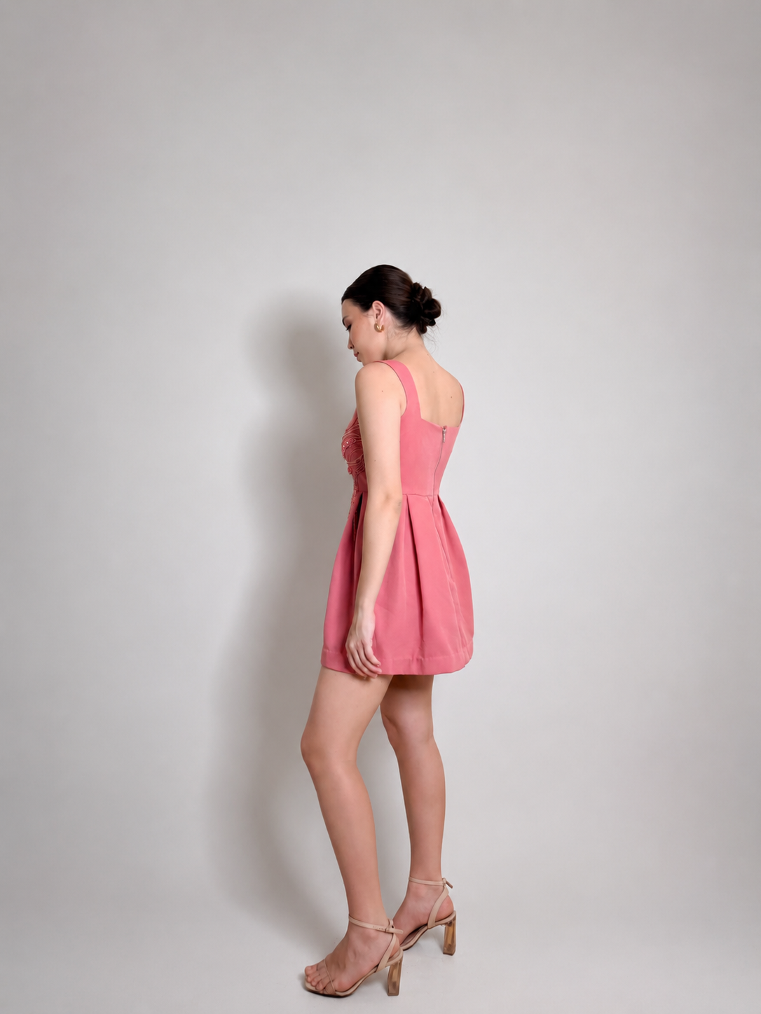 Elaria - Rose Contour Mini Dress