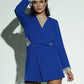 Majesty Blazer Dress with Crystal Detailing