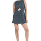 Sapphire Cut-Out Sleeveless Mini Dress