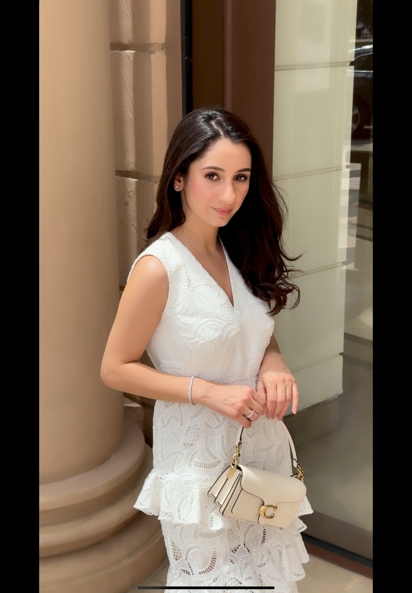 Sophie - Ivoire Lace Midi Dress