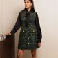 MIDNIGHT NOIR TWEED DRESS