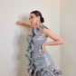 Lumiere Cascade - Ruffle Mini Dress