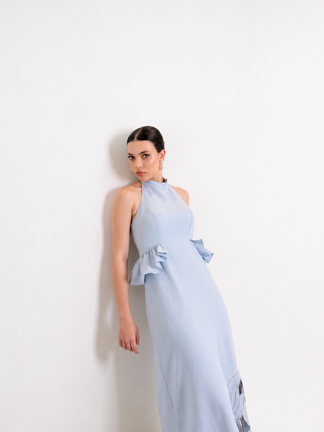 Liore - Halter Embellished Dress