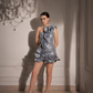 Lumiere Cascade - Ruffle Mini Dress