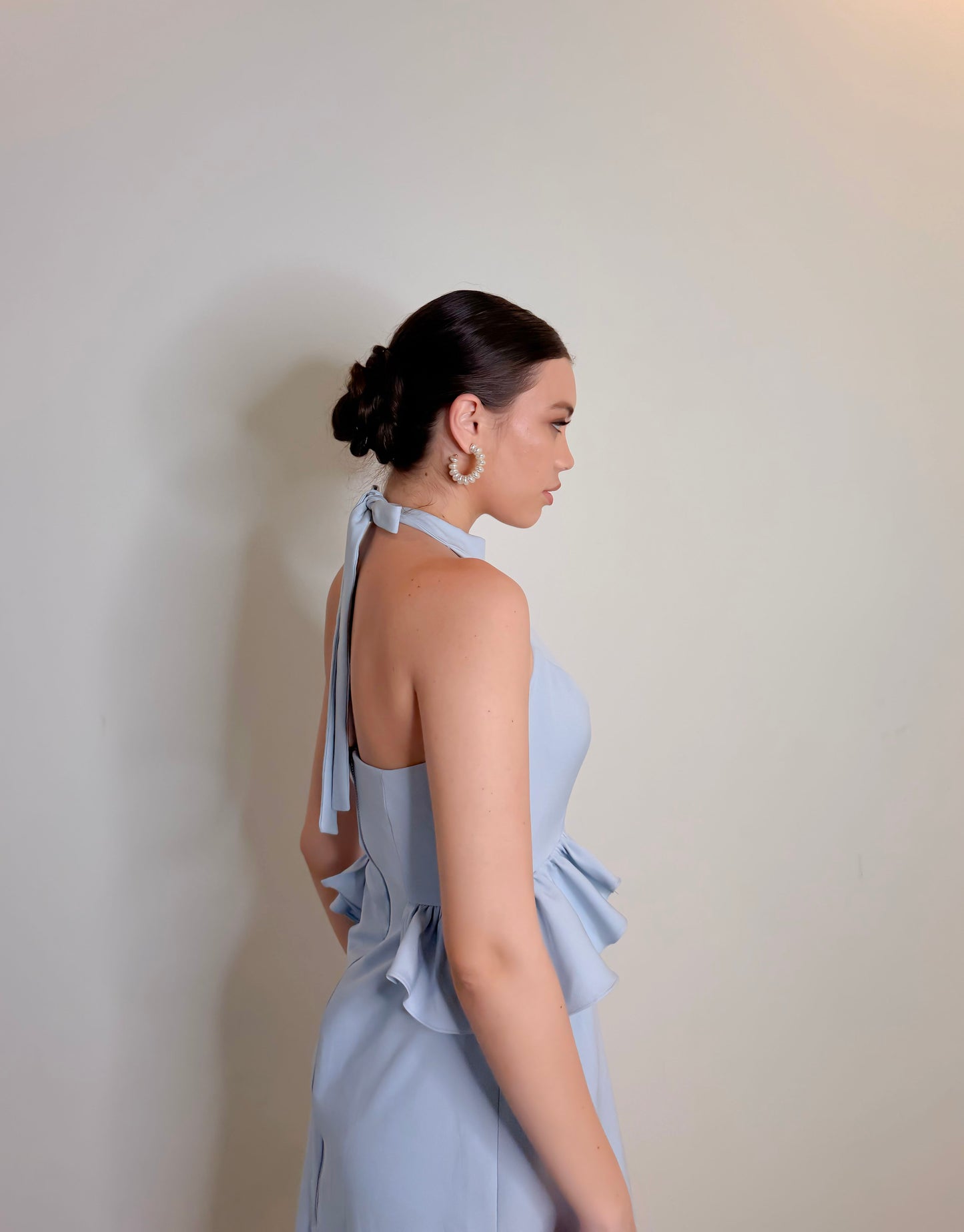 Liore - Halter Embellished Dress