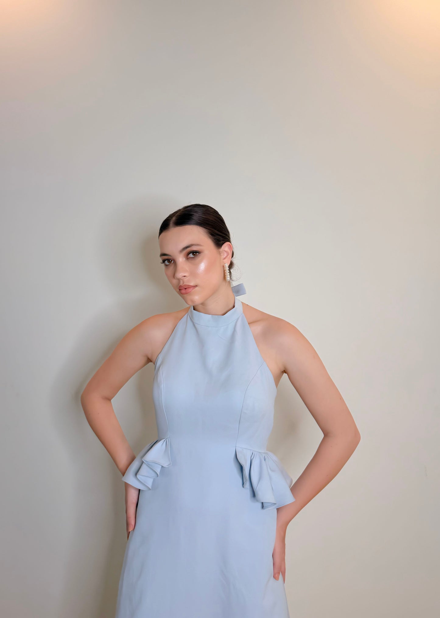 Liore - Halter Embellished Dress